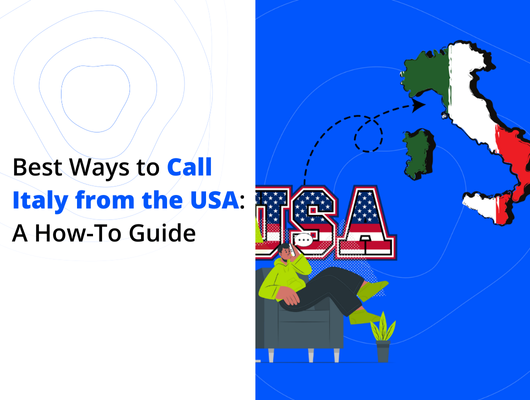 How to call Italy from the USA