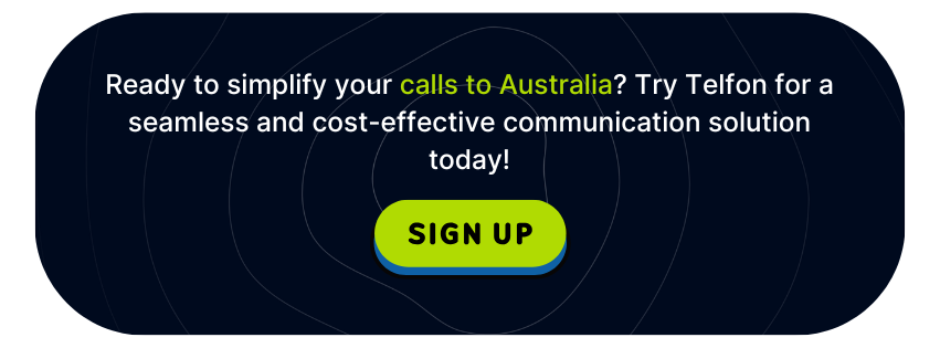 Calls to Australia 