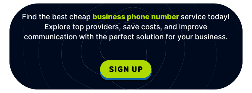 cheap business phone number 