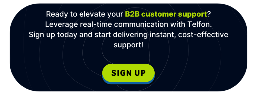 B2B customer support