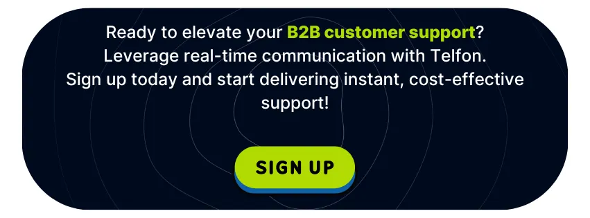 B2B customer support