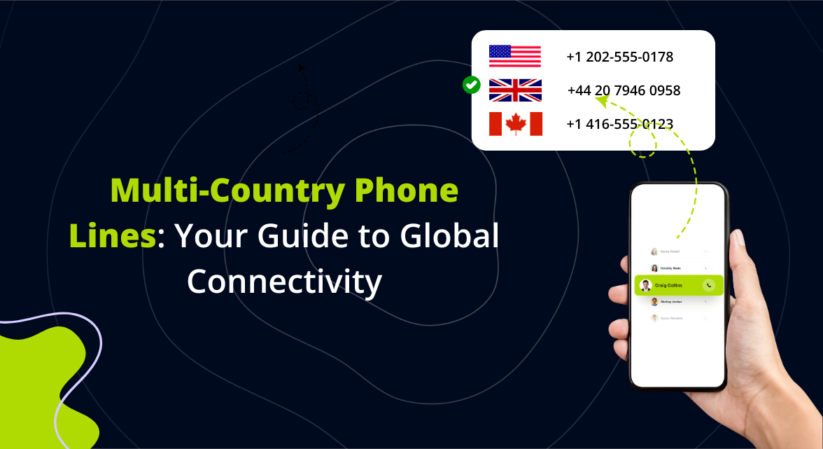 Multi-country phone lines