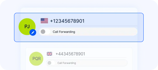 Multi-Country Numbers