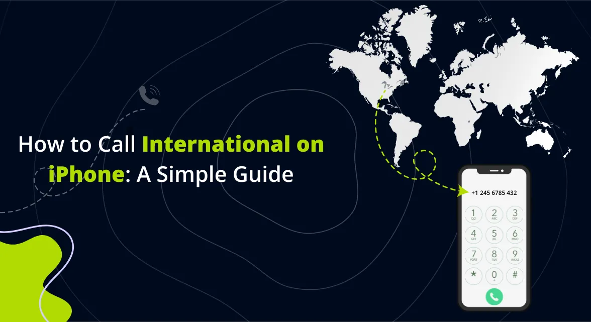 International on iphone