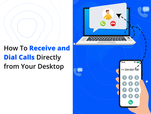 Receive and dial calls