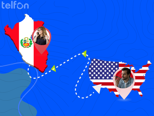 call peru from usa