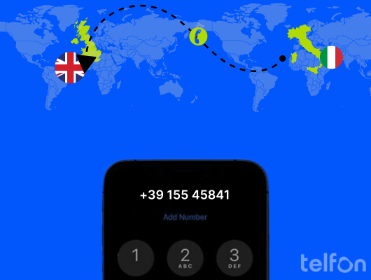 call italy from uk