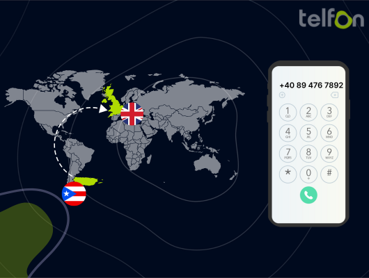 call puerto rico from uk