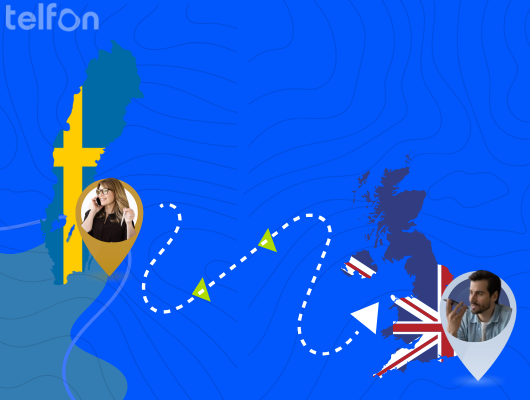 call sweden from uk