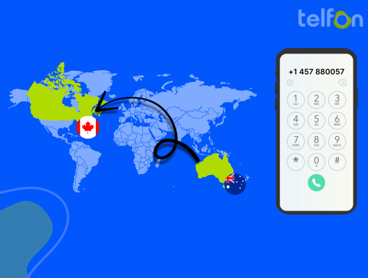 call canada from australia