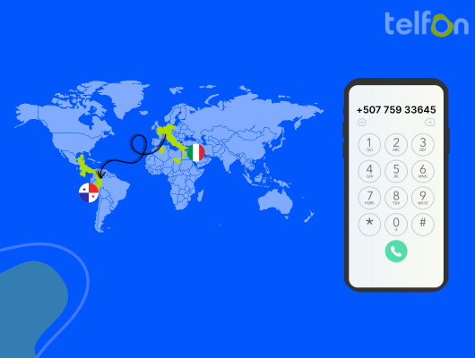 call panama from italy