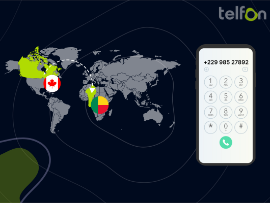 call benin from canada