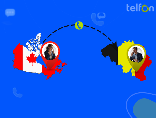 call belgium from canada