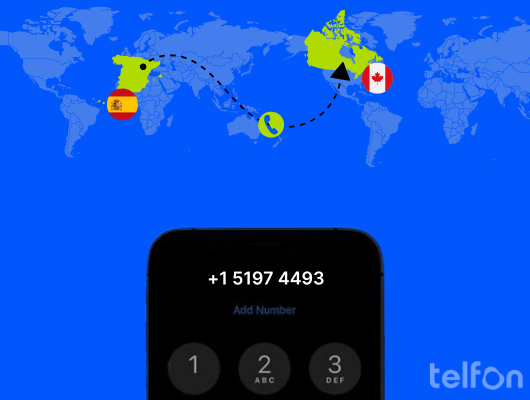 call canada from spain